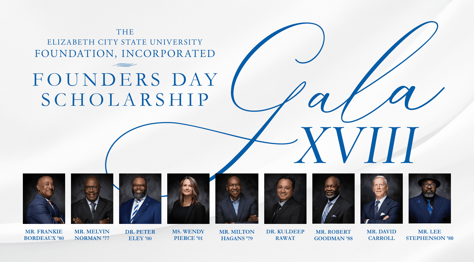 Founder's Day Scholarship Gala graphic