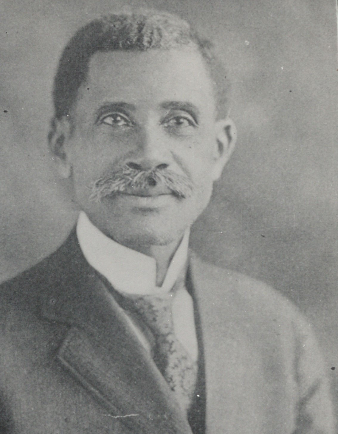 Black-and-white portrait of Peter Weddick Moore.