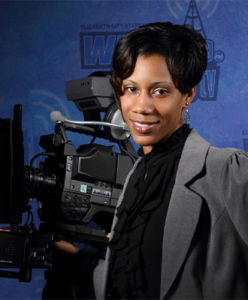Head shot of the Director and General Manager of Elizabeth City State University (ECSU) Radio and Television Services, Melba Smith